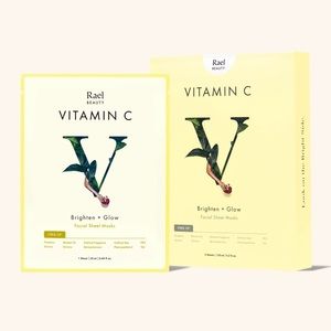 Rael Beauty Vitamin C sheet mask set